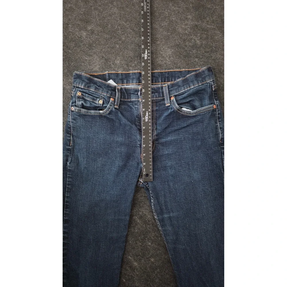Levis 514 Straight Fit Jeans Mens 33x30 Dark Wash Blue Denim Pants
